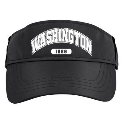 Washington Collegiate Style 1889 Adult Drive Performance Visor