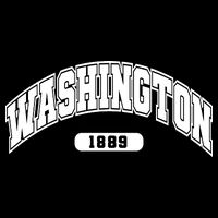 Washington Collegiate Style 1889 Premium T-Shirt
