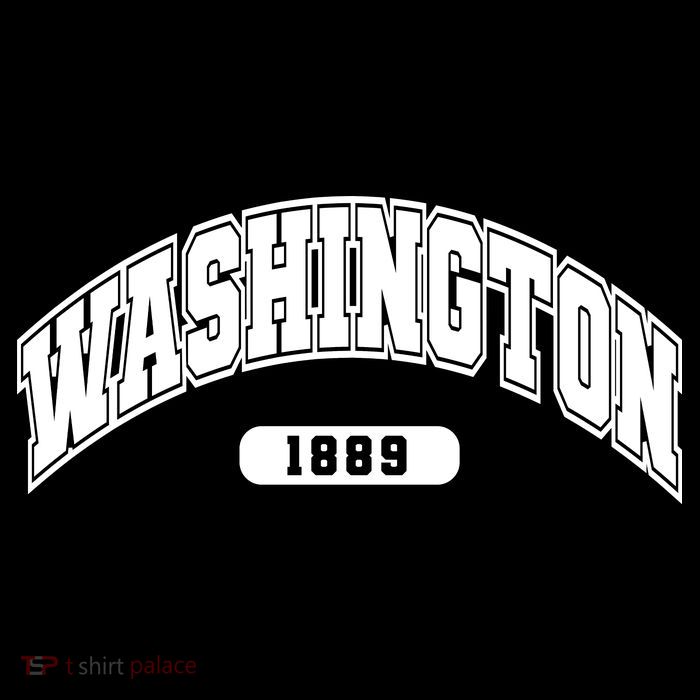 Washington Collegiate Style 1889 Baby Bodysuit