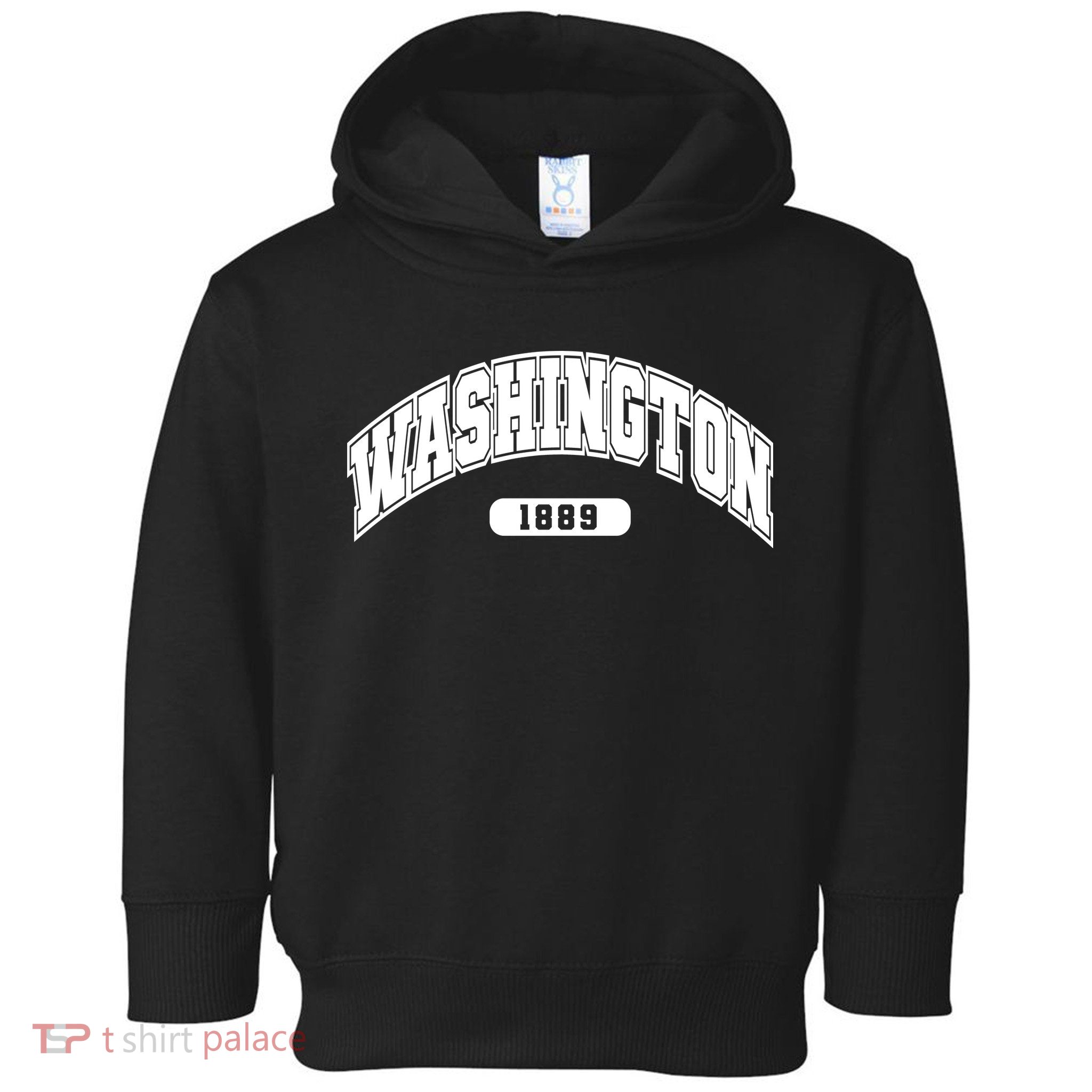 Washington Collegiate Style 1889 Toddler Hoodie