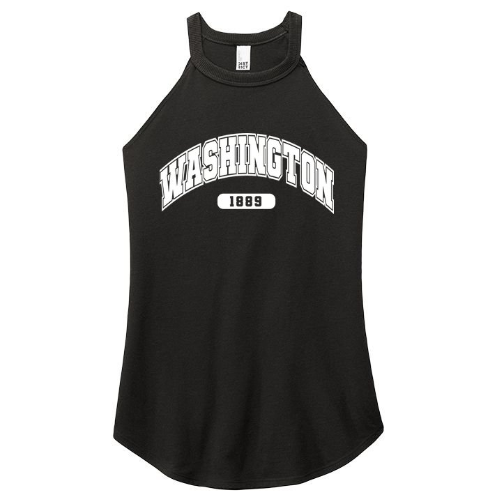 Washington Collegiate Style 1889 Women's Perfect Tri Rocker Tank