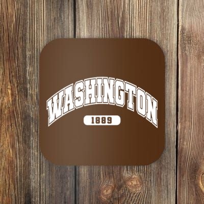 Washington Collegiate Style 1889 Coaster