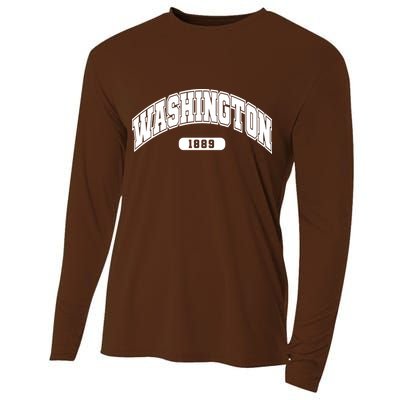 Washington Collegiate Style 1889 Cooling Performance Long Sleeve Crew