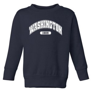 Washington Collegiate Style 1889 Toddler Sweatshirt