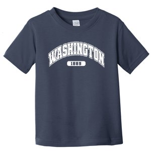 Washington Collegiate Style 1889 Toddler T-Shirt