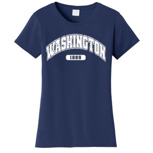 Washington Collegiate Style 1889 Women's T-Shirt