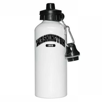 Washington Collegiate Style 1889 Aluminum Water Bottle