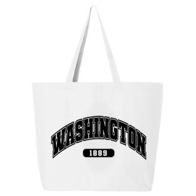 Washington Collegiate Style 1889 25L Jumbo Tote