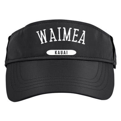 Waimea Classic Style Waimea Kauai Hawaii Hi Adult Drive Performance Visor