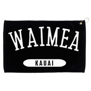 Waimea Classic Style Waimea Kauai Hawaii Hi Grommeted Golf Towel