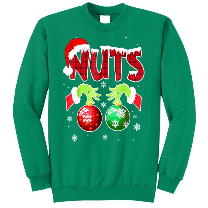 Women Christmas Snow Couples Chest Nuts Matching Chestnuts Xmas Gift Sweatshirt