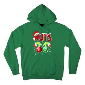 Women Christmas Snow Couples Chest Nuts Matching Chestnuts Xmas Gift Tall Hoodie