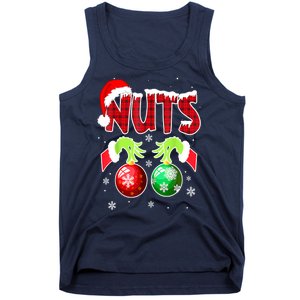 Women Christmas Snow Couples Chest Nuts Matching Chestnuts Xmas Gift Tank Top