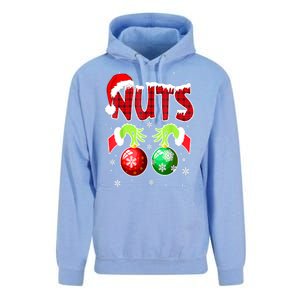 Women Christmas Snow Couples Chest Nuts Matching Chestnuts Xmas Gift Unisex Surf Hoodie