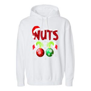 Women Christmas Snow Couples Chest Nuts Matching Chestnuts Xmas Gift Garment-Dyed Fleece Hoodie