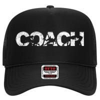 Wrestling Coach Scholastic Wrestling Folkstyle Wrestling High Crown Mesh Back Trucker Hat