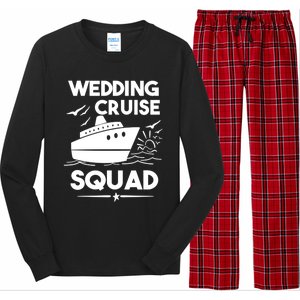 Wedding Cruise Squad Gift Cruise Ship Wedding Family Cruise Meaningful Gift Long Sleeve Pajama Set