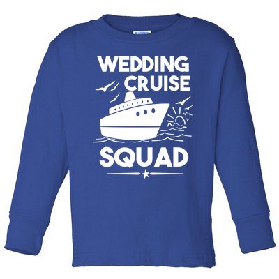 Wedding Cruise Squad Gift Cruise Ship Wedding Family Cruise Meaningful Gift Toddler Long Sleeve Shirt