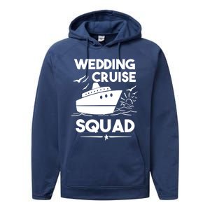 Wedding Cruise Squad Gift Cruise Ship Wedding Family Cruise Meaningful Gift Performance Fleece Hoodie