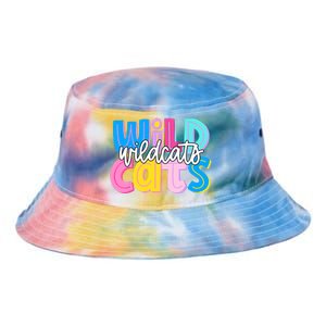 Wildcats Colorful School Spirit Tie Dye Newport Bucket Hat