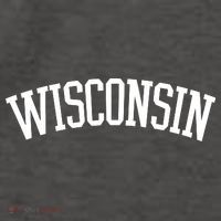 Wisconsin College Sports Fan Logo Vector Backpack