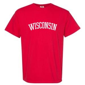 Wisconsin College Sports Fan Logo Garment-Dyed Heavyweight T-Shirt