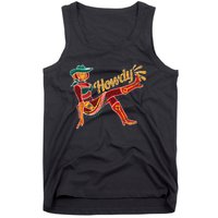 Western Country Southern Cowgirl Distressed Howdy Tank Top