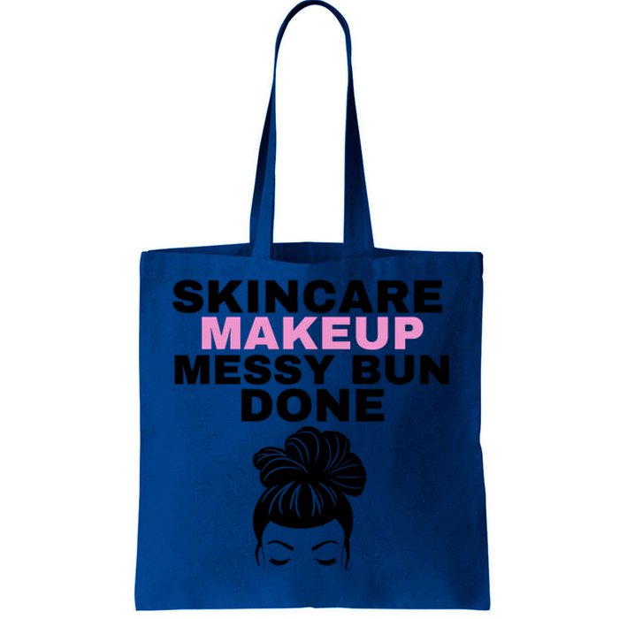 Wo's Cute Skincare / Makeup Crewneck Top Cute Gift Tote Bag