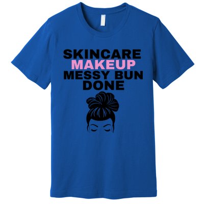 Wo's Cute Skincare / Makeup Crewneck Top Cute Gift Premium T-Shirt