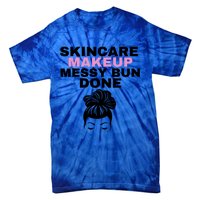 Wo's Cute Skincare / Makeup Crewneck Top Cute Gift Tie-Dye T-Shirt