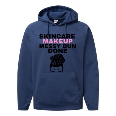 Wo's Cute Skincare / Makeup Crewneck Top Cute Gift Performance Fleece Hoodie