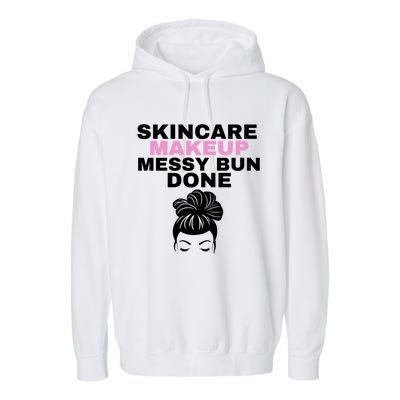 Wo's Cute Skincare / Makeup Crewneck Top Cute Gift Garment-Dyed Fleece Hoodie