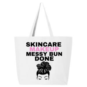 Wo's Cute Skincare / Makeup Crewneck Top Cute Gift 25L Jumbo Tote