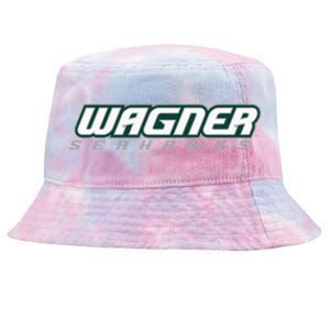 Wagner College Seahawks Horizontal Logo Tie-Dyed Bucket Hat