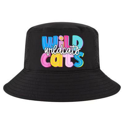 Wildcats Colorful School Spirit Cool Comfort Performance Bucket Hat