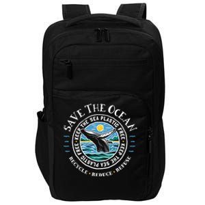 Whale Conservation Save The Ocean Gift Impact Tech Backpack