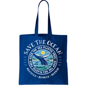 Whale Conservation Save The Ocean Gift Tote Bag