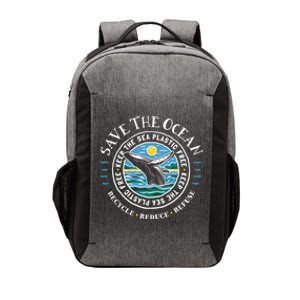 Whale Conservation Save The Ocean Gift Vector Backpack