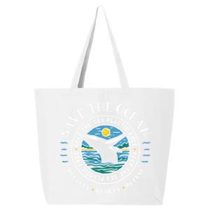 Whale Conservation Save The Ocean Gift 25L Jumbo Tote