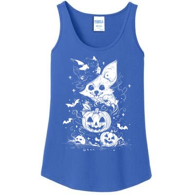 Welsh Corgi Spooky For Moonlight Halloween Cute Gift Ladies Essential Tank