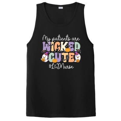 Wicked Cute Spooky L And D Nurse Halloween L And D Nursing Gift PosiCharge Competitor Tank