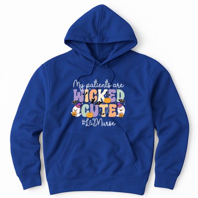 Wicked Cute Spooky L And D Nurse Halloween L And D Nursing Gift Hoodie