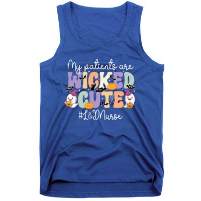 Wicked Cute Spooky L And D Nurse Halloween L And D Nursing Gift Tank Top