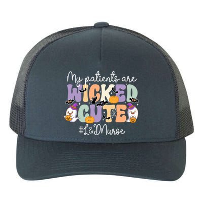 Wicked Cute Spooky L And D Nurse Halloween L And D Nursing Gift Yupoong Adult 5-Panel Trucker Hat