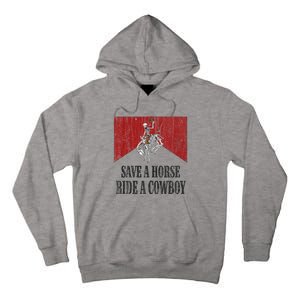 Western Cowboy Skeleton Ride into the Country Tall Hoodie