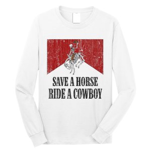 Western Cowboy Skeleton Ride into the Country Long Sleeve Shirt