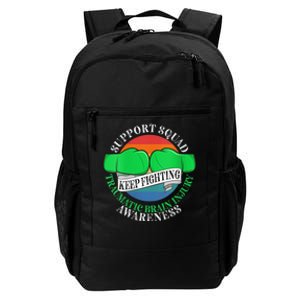 Wo Cancer Support Awareness Squad I TBI Traumatic Brain Injury Daily Commute Backpack