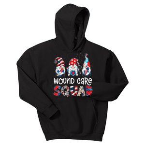 Wound Care Squad Gnomes 4th Of July Pride Nurse Stethoscope Kids Hoodie