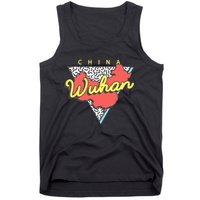 Wuhan China Souvenirs Vintage Retro Triangle Tank Top