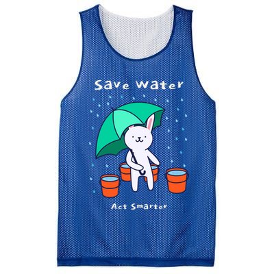 Water Conservation: Save Water Act Smarter Ecocool Giftconscious Gift Mesh Reversible Basketball Jersey Tank